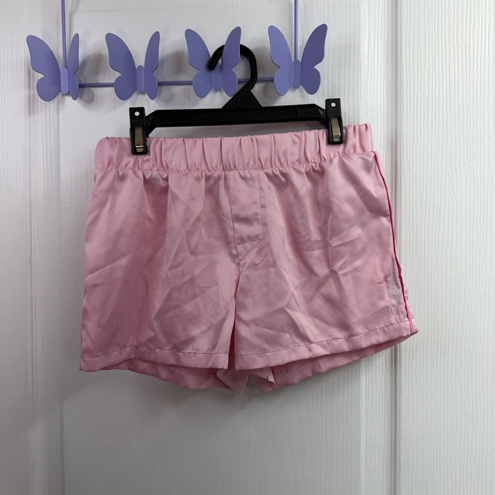 NEW Art Class girl's pink pull on loungewear sleepwear pajama shorts summer 8 M